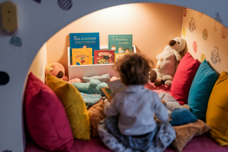 Comment créer un coin lecture confortable et décoratif pour les enfants ?