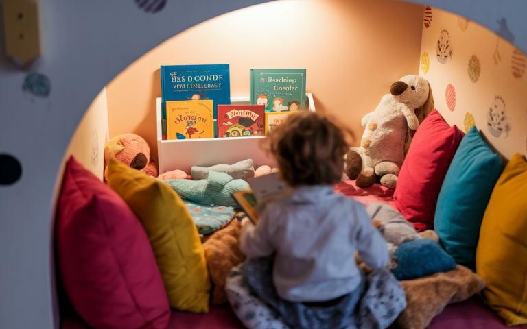 Comment créer un coin lecture confortable et décoratif pour les enfants ?